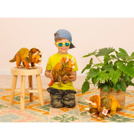 Teddy Hermann Dinosaurier Triceratops 42 cm