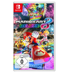 Mario, Peach & Co. rasen auf der Nintendo Switch in Mario Kart 8 Deluxe - dem meistverkauften Rennspiel-Hit!.