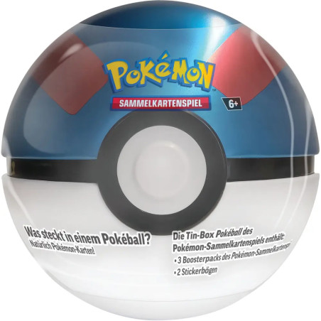 Pokémon-Sammelkartenspiel: Tin-Box Pokéball