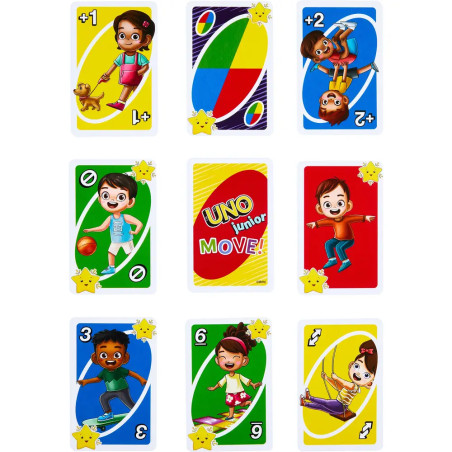 Mattel HNN03 UNO Junior Move
