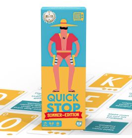 QuickStop Buchstaben-Duell – Sommer-Edition | Rasant, schnell & wortgewandt | ab 10J. VEDES