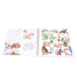 Create your TOPModel Doggy Malbuch