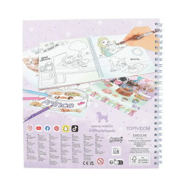 Create your TOPModel Doggy Malbuch