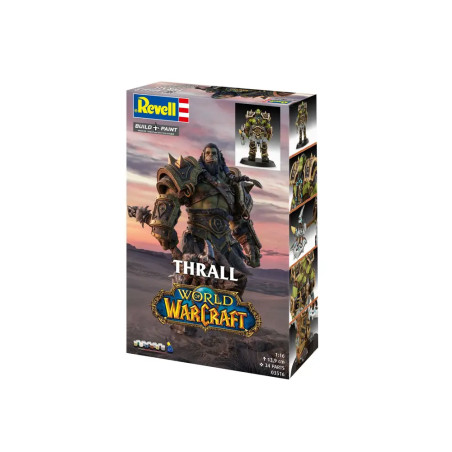 Geschenkset World of Warcraft Thrall, Revell Modellbausatz mit Basiszubehör