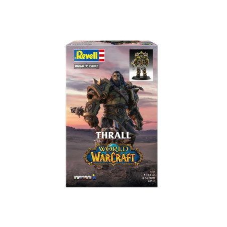 Geschenkset World of Warcraft Thrall, Revell Modellbausatz mit Basiszubehör