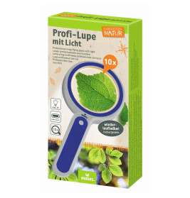Expedition Natur Profi-Lupe mit Licht 10x