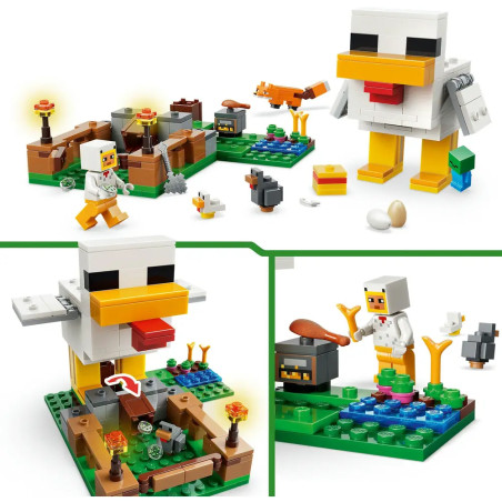 LEGO® Minecraft™ 21585 Hühnerfarm