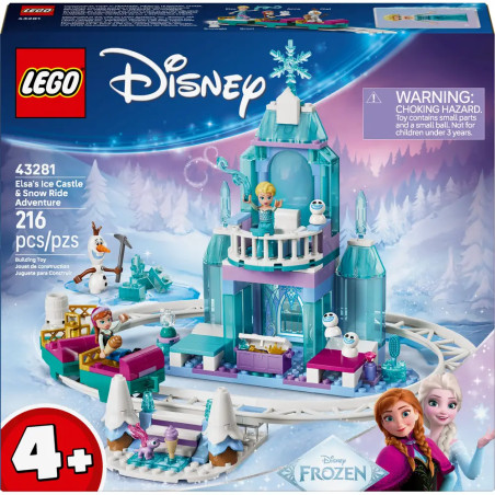 LEGO® Disney Princess 43281 Elsas Schlittenfahrt um den Eispalast