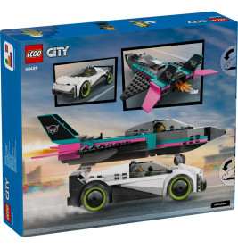 LEGO® City 60489 Düsenflieger vs. Rennauto
