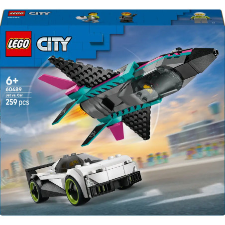 LEGO® City 60489 Düsenflieger vs. Rennauto