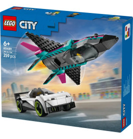 LEGO® City 60489 Düsenflieger vs. Rennauto