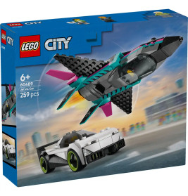 LEGO® City 60489 Düsenflieger vs. Rennauto