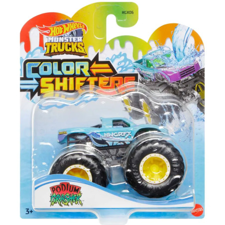 Mattel HGX06 Hot Wheels Monster Trucks 1:64 Color Shifters, sortiert (1 Stück)