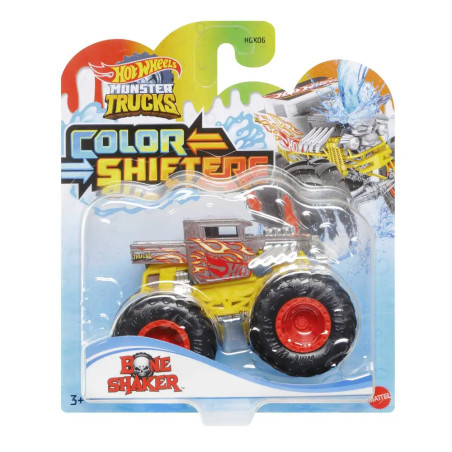 Mattel HGX06 Hot Wheels Monster Trucks 1:64 Color Shifters, sortiert (1 Stück)