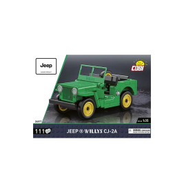 COBI Jeep Willys CJ-2A, grün Scale 1:35