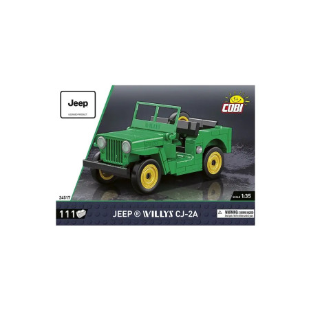 COBI Jeep Willys CJ-2A, grün Scale 1:35