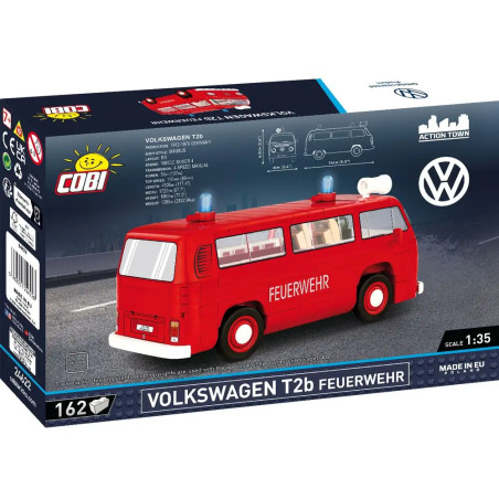 COBI VOLKSWAGEN T2b Feuerwehr Scale 1:35