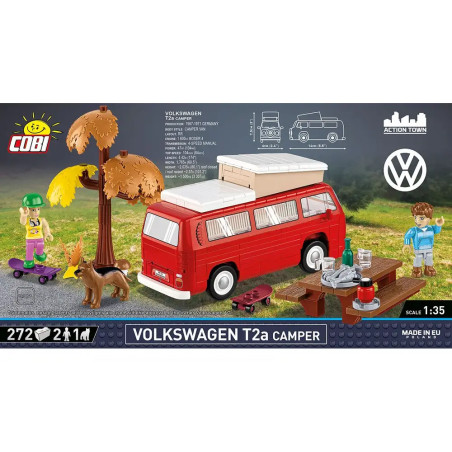 COBI VOLKSWAGEN T2a Campingwagen Scale 1:35