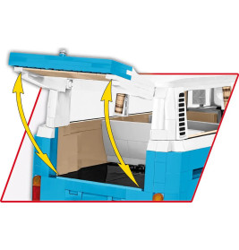COBI Volkswagen Transporter T2b Bus Scale 1:12