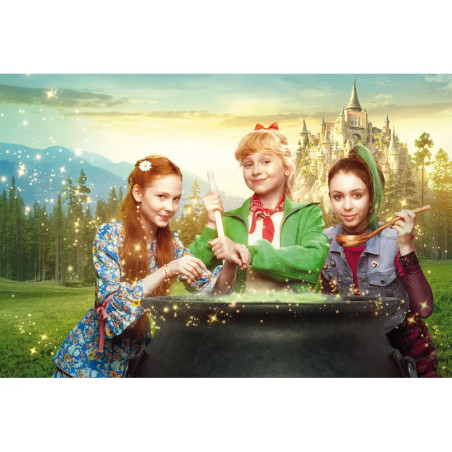 KIPUGP60T.Bibi Das große Hexentreffen, Junghexen am Kessel