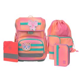 School Set Light Unique Sunset pink