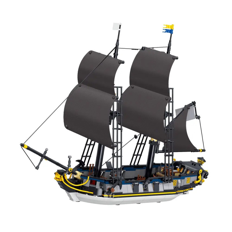 BRIXIES Plus Piraten Schiff groß / Pirate ship big