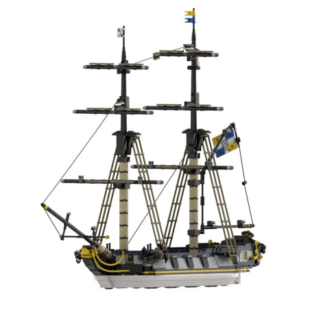 BRIXIES Plus Piraten Schiff groß / Pirate ship big