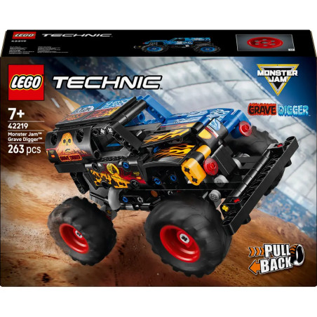 LEGO® Technic 42219 Monster Jam™ Grave Digger™ Feuer und Eis