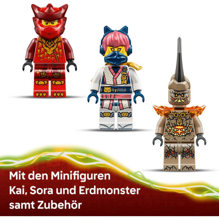 LEGO® NINJAGO 71851 Kais Drachen-Mech Battle Set