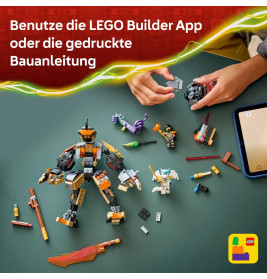 LEGO® NINJAGO 71854 Coles Action-Mech und Drachen-Zane