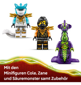 LEGO® NINJAGO 71854 Coles Action-Mech und Drachen-Zane