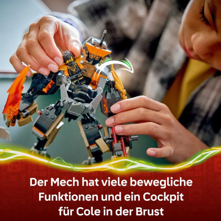 LEGO® NINJAGO 71854 Coles Action-Mech und Drachen-Zane