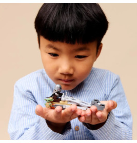 LEGO® Star Wars™ 75436 Der Mandalorianer und Grogu auf ihrem Speeder Bike™