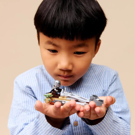 LEGO® Star Wars™ 75436 Der Mandalorianer und Grogu auf ihrem Speeder Bike™