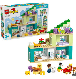 LEGO® DUPLO® 10470 Modernes Familienhaus mit Figuren – 3-in-1-Set