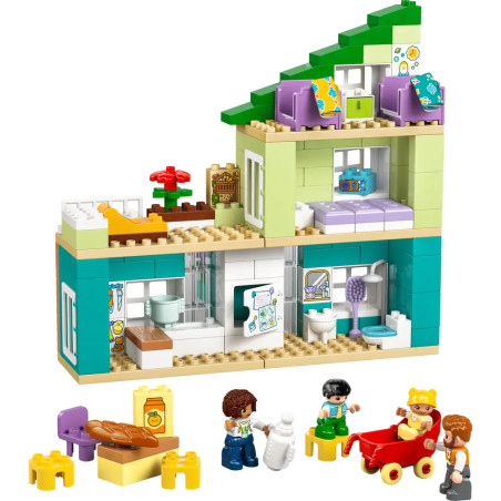 LEGO® DUPLO® 10470 Modernes Familienhaus mit Figuren – 3-in-1-Set