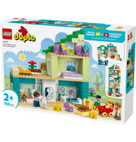 LEGO® DUPLO® 10470 Modernes Familienhaus mit Figuren – 3-in-1-Set