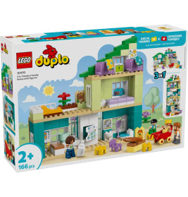LEGO® DUPLO® 10470 Modernes Familienhaus mit Figuren – 3-in-1-Set