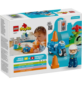 LEGO® DUPLO® 10471 Blaues Polizeimotorrad