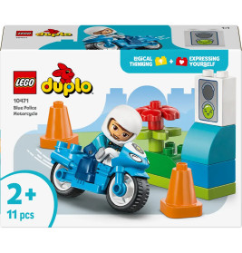 LEGO® DUPLO® 10471 Blaues Polizeimotorrad