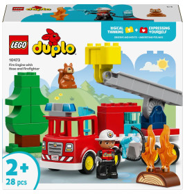 LEGO® DUPLO® 10473 Löschauto mit Schlauch und Feuerwehrmann