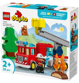 LEGO® DUPLO® 10473 Löschauto mit Schlauch und Feuerwehrmann