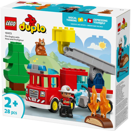 LEGO® DUPLO® 10473 Löschauto mit Schlauch und Feuerwehrmann
