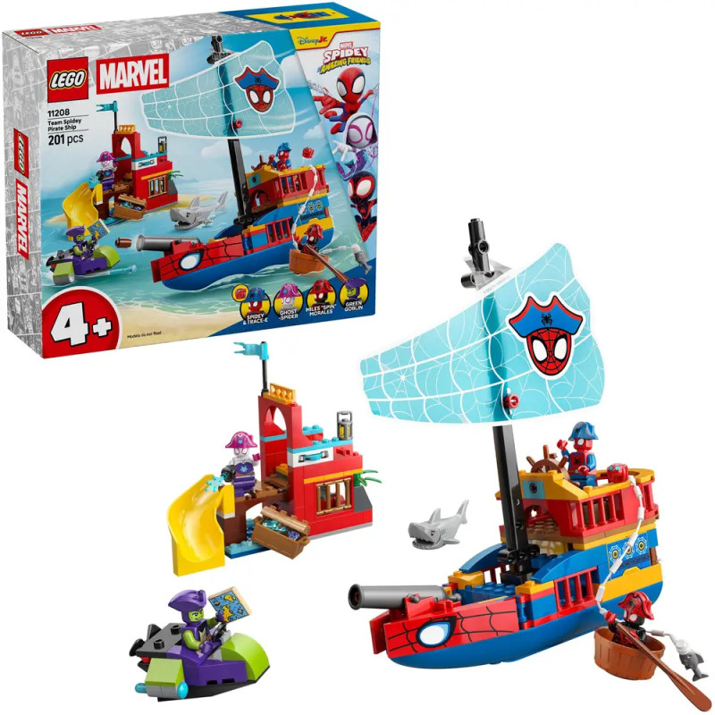 LEGO® Spidey 11208 Piratenschiff von Spideys Team