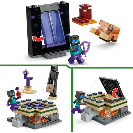 LEGO® Minecraft™ 21584 Reise durch Nether und Endportal