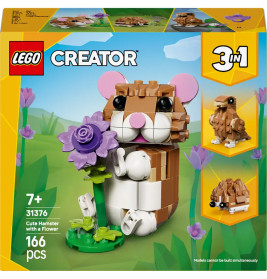 LEGO® Creator 31376 Niedlicher Hamster mit Blume