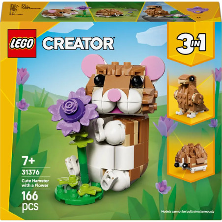 LEGO® Creator 31376 Niedlicher Hamster mit Blume