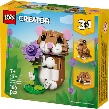 LEGO® Creator 31376 Niedlicher Hamster mit Blume