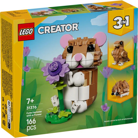 LEGO® Creator 31376 Niedlicher Hamster mit Blume