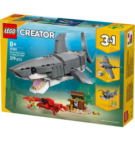 LEGO® Creator 31381 Wilder Hai mit Schatztruhe